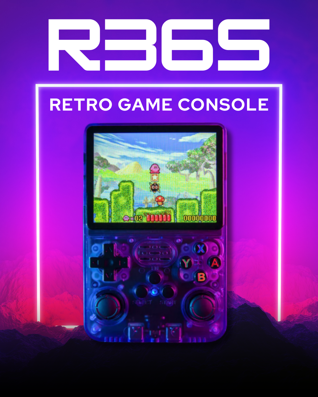 R36S Retro Game Console – The Ultimate Pocket Gaming Experience 64G