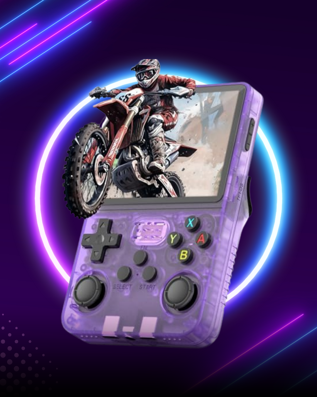 R36S Retro Game Console – The Ultimate Pocket Gaming Experience 64G