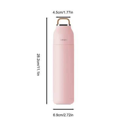 Modern steel water flask for eco-conscious individuals