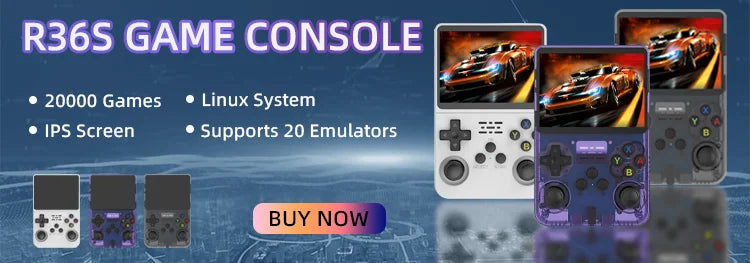 R36S Retro Game Console – The Ultimate Pocket Gaming Experience 64G