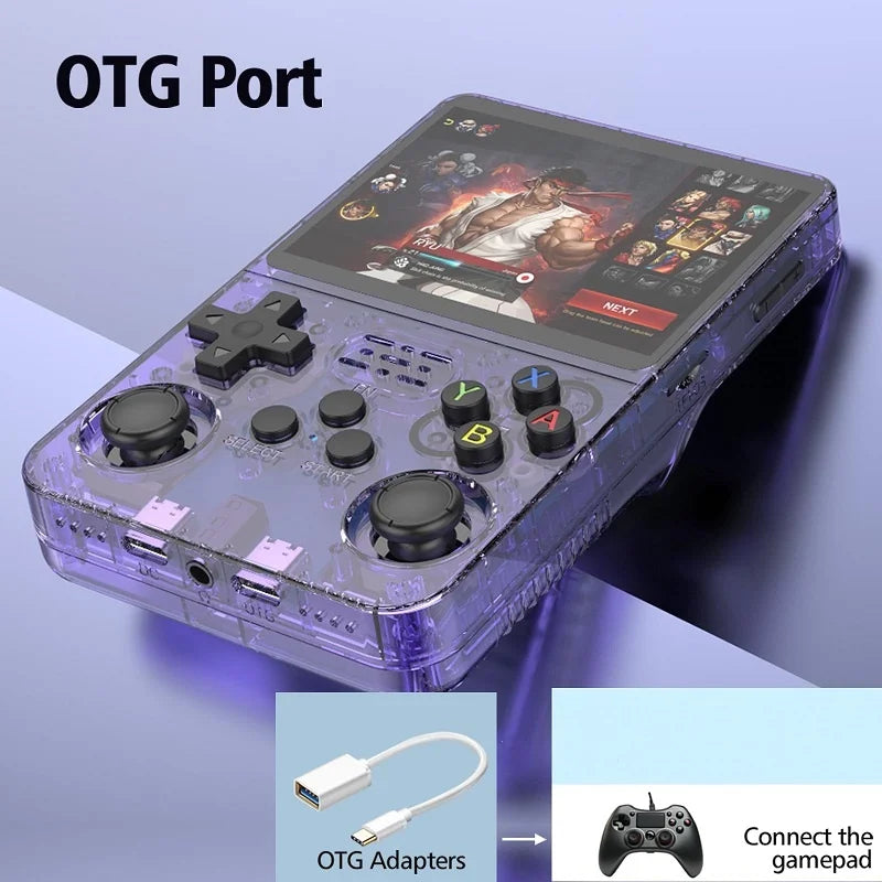 R36S Retro Game Console – The Ultimate Pocket Gaming Experience 64G
