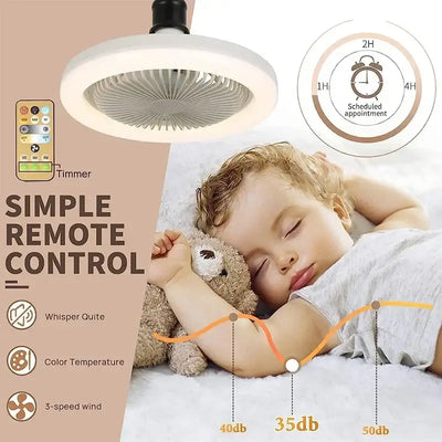Smart Ceiling Fan with Remote Control - Meeri 3