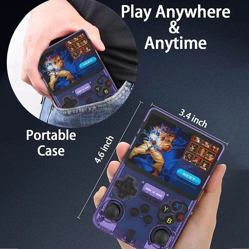 R36S Retro Game Console – The Ultimate Pocket Gaming Experience 64G